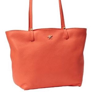New Tommy Bahama Leather Lago Tote Tourmaline
